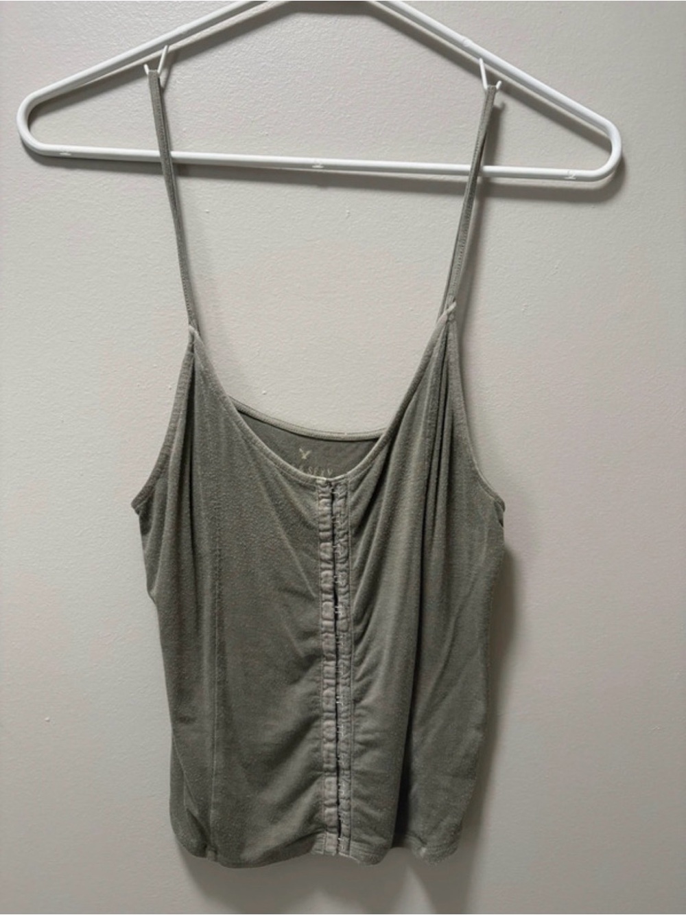 American Eagle Outfitters Sage Green Spaghetti Strap Cami